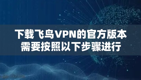 下载飞鸟VPN的官方版本需要按照以下步骤进行 下载飞鸟VPN的官方版本需要按照以下步骤进行