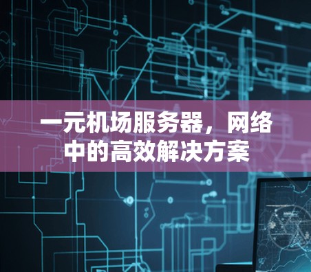 一元机场服务器,网络中的高效解决方案 一元机场服务器,网络中的高效解决方案