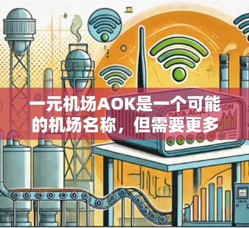 一元机场AOK是一个可能的机场名称,但需要更多的信息来明确其含义。以下是关于AOK的几种可能解释及其意义 一元机场AOK是一个可能的机场名称,但需要更多的信息来明确其含义。以下是关于AOK的几种可能解释及其意义
