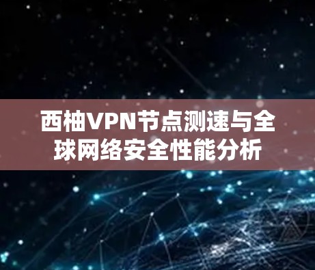 西柚VPN节点测速与全球网络安全性能分析 西柚VPN节点测速与全球网络安全性能分析