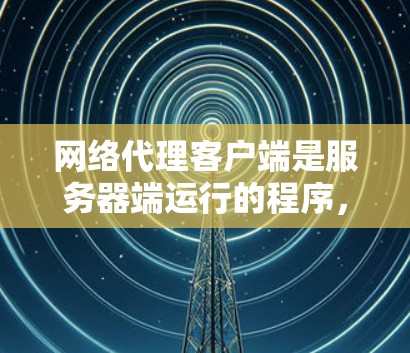 网络代理客户端是服务器端运行的程序，用于处理客户端请求。以下是逐步的指南，帮助你理解和使用网络代理客户端