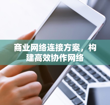 商业网络连接方案，构建高效协作网络