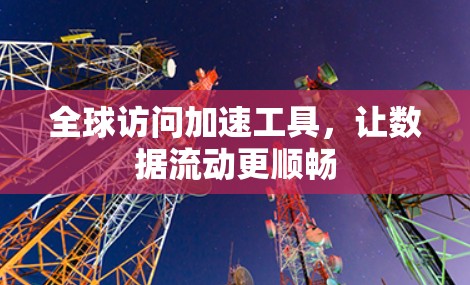 全球访问加速工具，让数据流动更顺畅