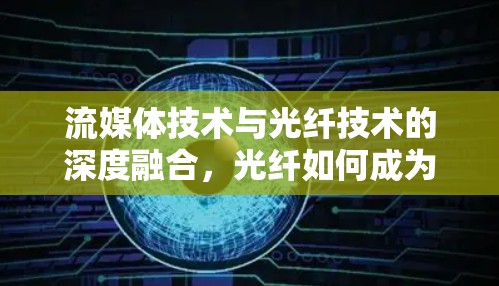 流媒体技术与光纤技术的深度融合,光纤如何成为流媒体传输的新起点 流媒体技术与光纤技术的深度融合,光纤如何成为流媒体传输的新起点