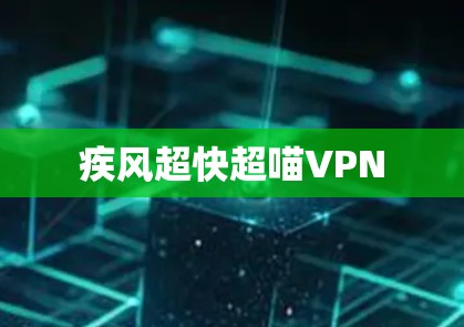 疾风超快超喵VPN 疾风超快超喵VPN