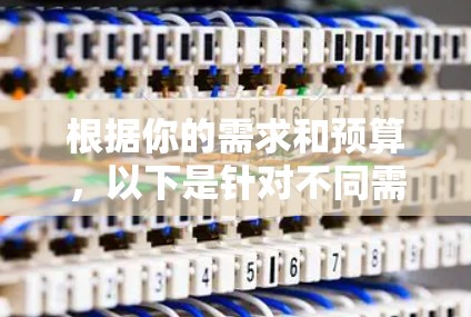根据你的需求和预算,以下是针对不同需求选择VPN客户端的建议 根据你的需求和预算,以下是针对不同需求选择VPN客户端的建议