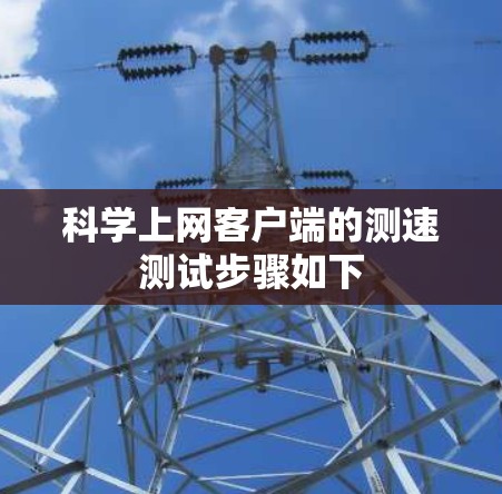 科学上网客户端的测速测试步骤如下