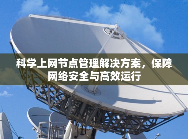 科学上网节点管理解决方案，保障网络安全与高效运行